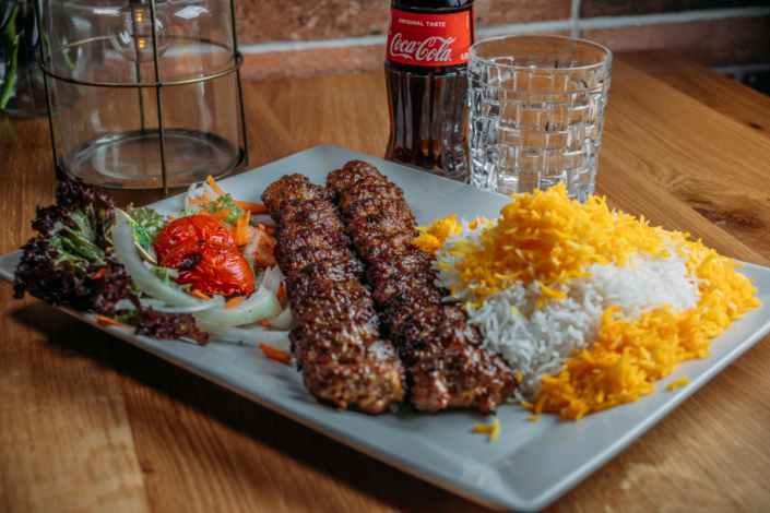 Foto persisches Gericht: Kubideh Kabab